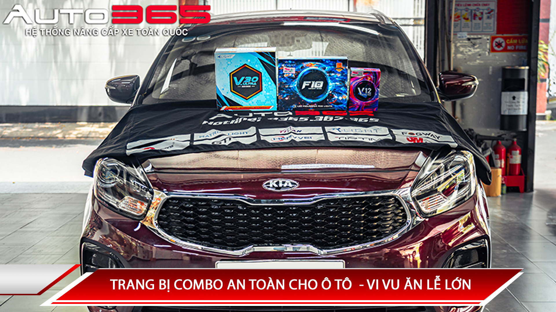 TRANG BỊ COMBO AN TOÀN CHO Ô TÔ  - VI VU ĂN LỄ LỚN